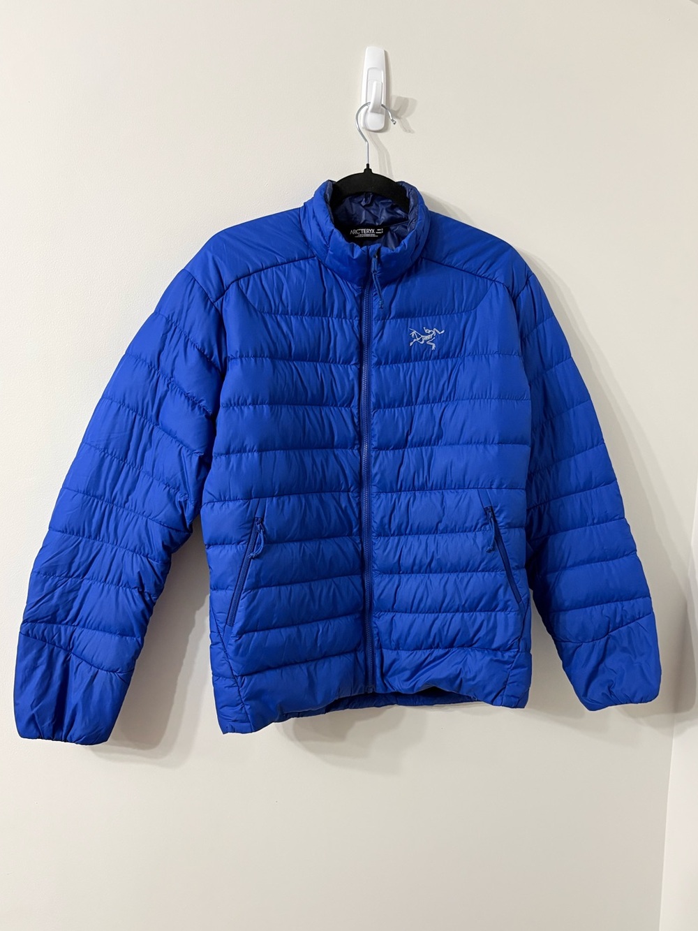 ARC'TERYX Thorium AR Tropos Blue Down Puffer Jacket Mens Small Gorpcore Outdoors - Picture 2 of 9